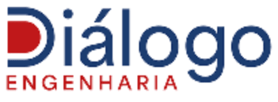 Logotipo da construtora Diálogo Engenharia cliente da 3R Engenharia